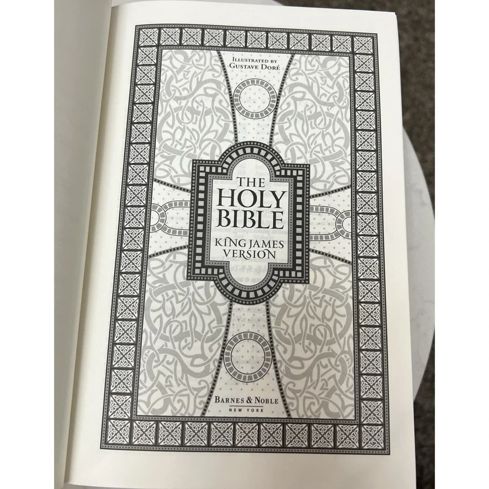 THE HOLY BIBLE King James Version‎ KJV Deluxe Illustrated Gustave Dore NEW